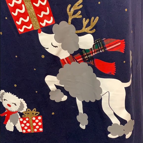 Christmas poodle nightgown NWT. - Picture 6 of 7